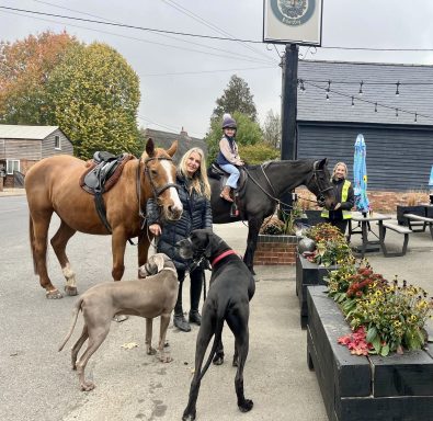 Need a hitching rail!